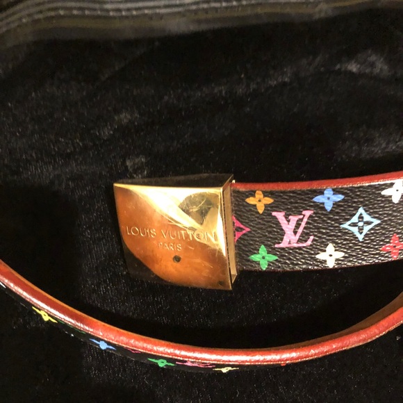 Louis Vuitton multicoloured belt. Need another home, best offer - Picture 6 of 14